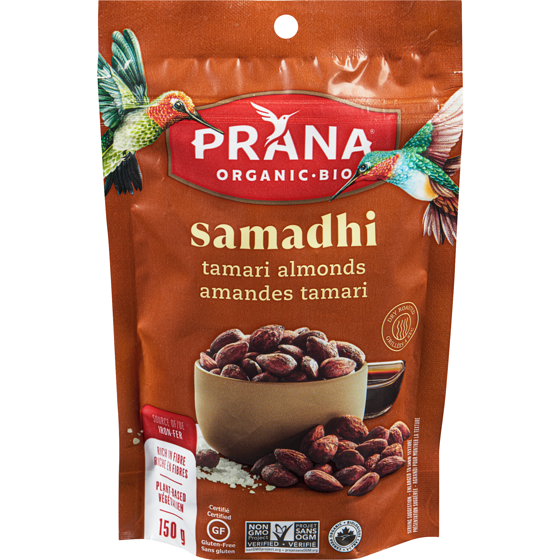 Prana Biologique Samadhi Amandes Tamari 150 g, 5,66 $/100g