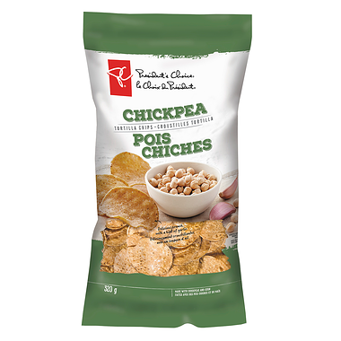 Croustilles Tortilla Aux Pois Chiches PC