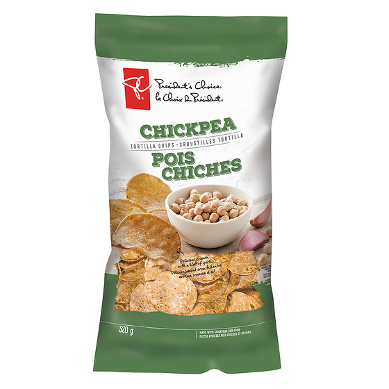 Croustilles Tortilla Aux Pois Chiches PC