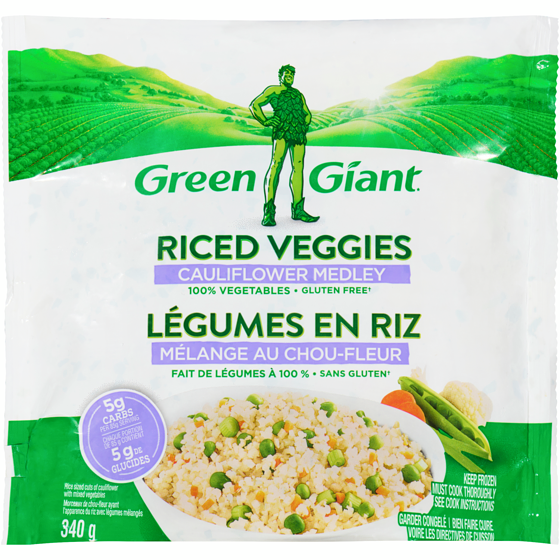 Green Giant Cauliflower Medley Riced Veggies 340 g, $1.32/100g