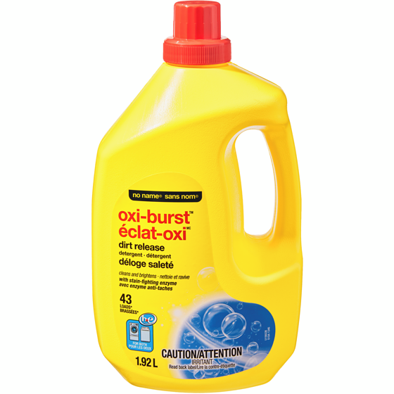 Sans Nom Détergent déloge saleté éclat-oxy  1.92 l, 0,28 $/100ml