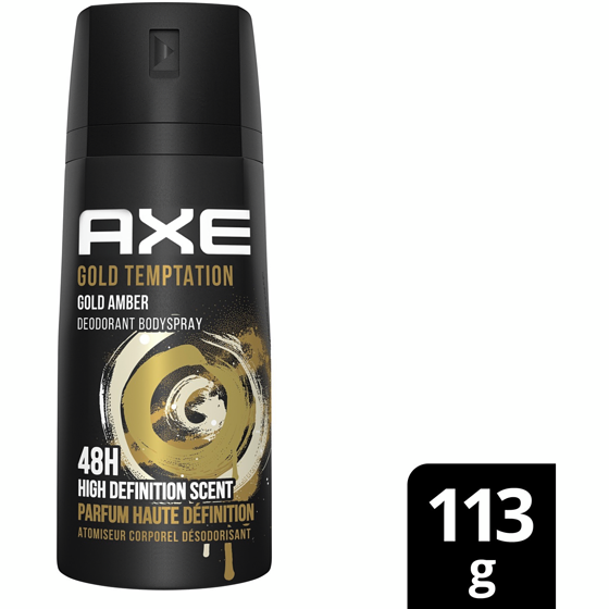 Axe Deodorant Bodyspray Gold Temptation Gold Amber 113 g, $5.12/100g