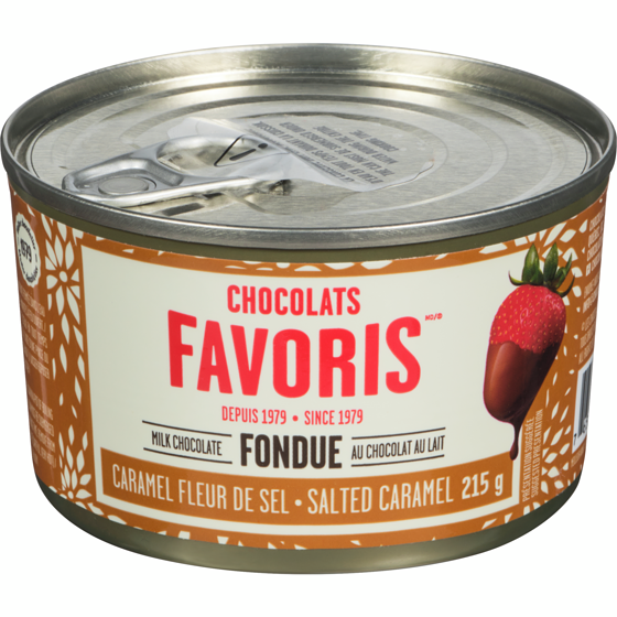 Chocolats Favoris Salted Caramel Milk Chocolate Fondue 215 g, $4.65/100g