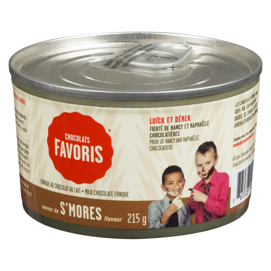 Chocolats Favoris S'mores Flavour Milk Chocolate Fondue 215 g, $4.65/100g