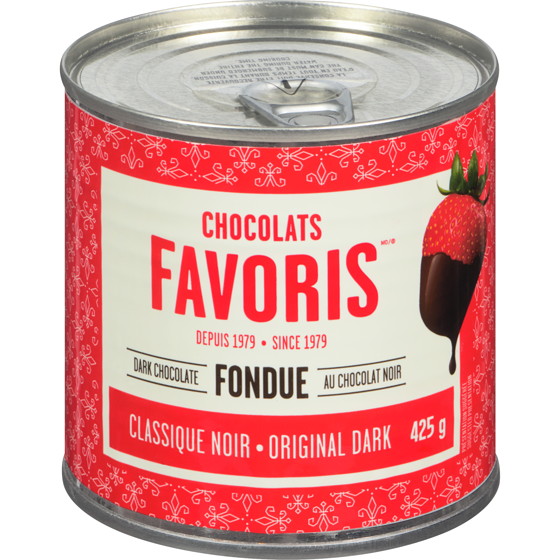 Chocolats Favoris Original Dark 100% Dark Chocolate Fondue 425 g, $3.53/100g