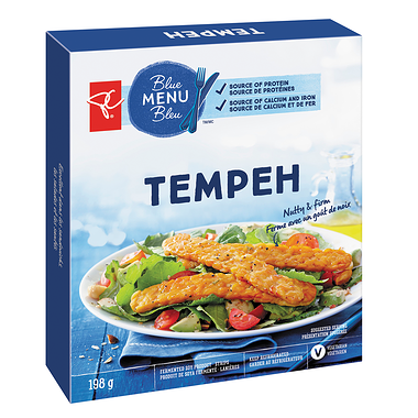 Tempeh PC Menu bleu