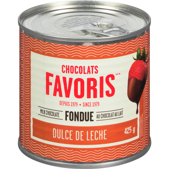 Chocolats Favoris Dulce de Leche Milk Chocolate Fondue 425 g, $3.53/100g