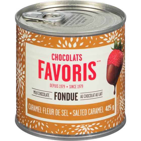 Chocolats Favoris Salted Caramel Milk Chocolate Fondue 425 g, $3.53/100g