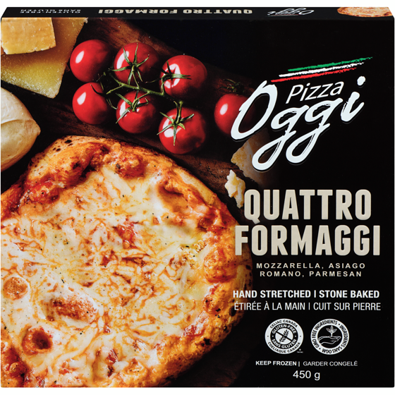 Oggi Quattro Formaggi 450 g, $2.66/100g