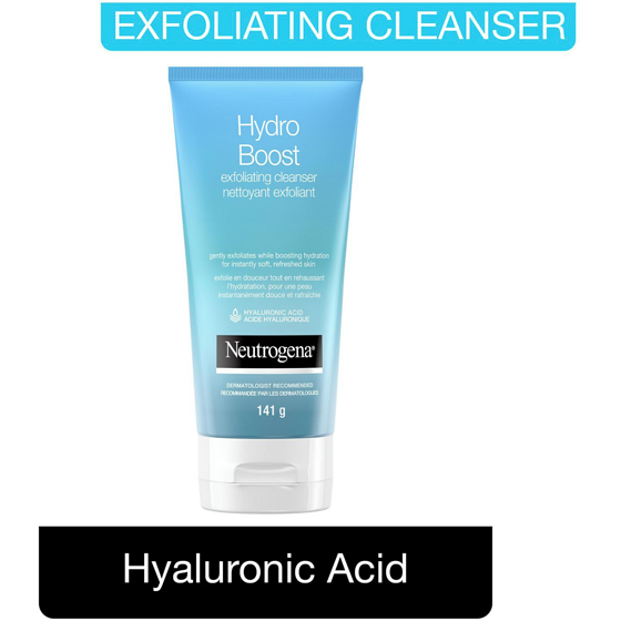 Neutrogena Hydro Boost Exfoliating Face Scrub 141 g, $8.93/100g