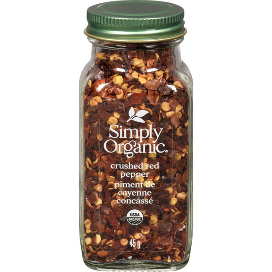 Simply Organic Crushed Red Pepper 45 g, $16.64/100g