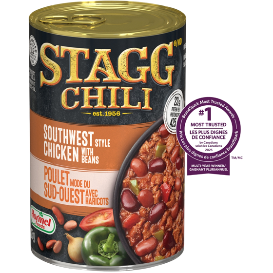 Stagg Southwest Style Chicken With Beans 425 g, $0.89/100g