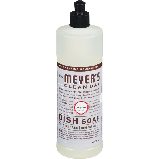 Mrs. Meyer's Clean Day Lavender Scent Dish Soap 473 ml, $1.69/100ml