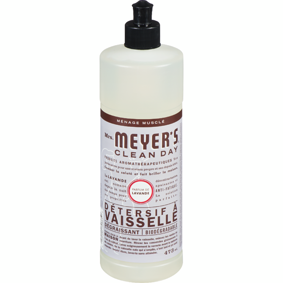 Mrs. Meyer’s Clean Day Détersif à Vaisselle Parfum de Lavande 473 ml, 1,69 $/100ml