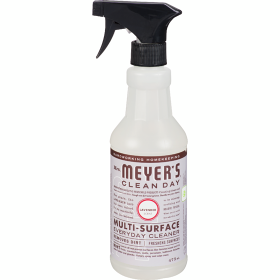 Mrs. Meyer's Clean Day Lavender Scent Multi-Surface Everyday Cleaner 473 ml, $1.58/100ml