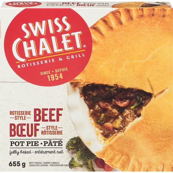 Swiss Chalet Rotisserie Style Beef Pot Pie 655 g, $1.37/100g