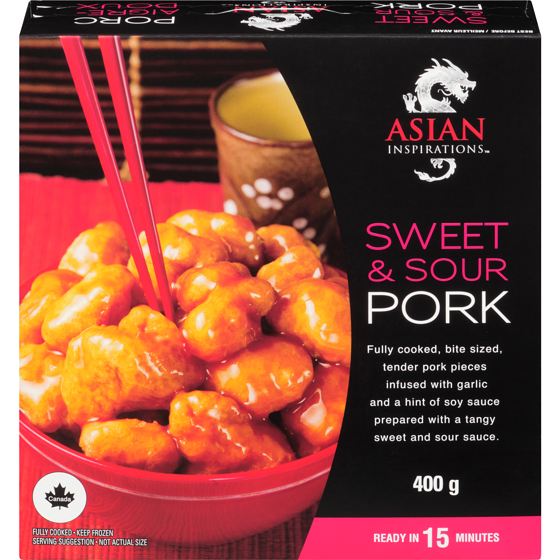 Asian Inspirations Sweet & Sour Pork 400 g, $2.12/100g