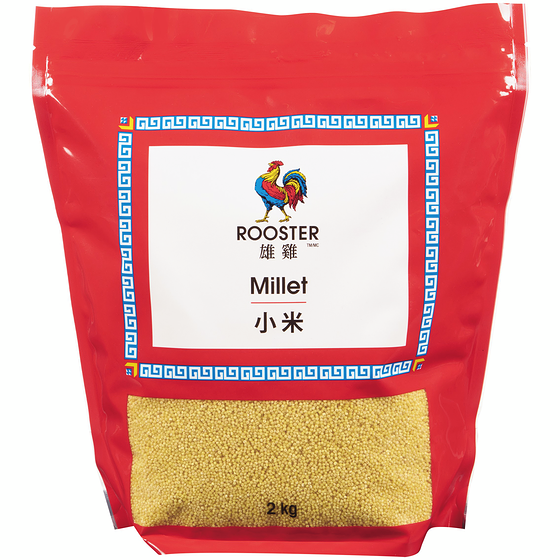 Rooster Millet 2 kg, 0,50 $/100g