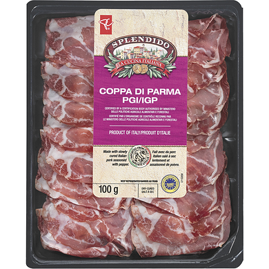 PC Splendido Coppa Di Parma IGP 100 g, $7.00/100g