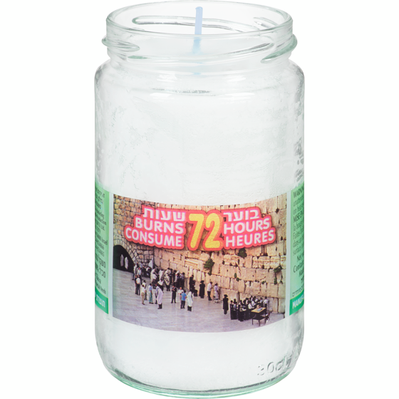 Shraga 72 Hour Memorial Candle 473 g, $0.74/100g