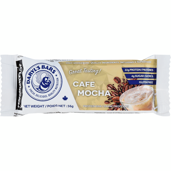 Daryl's Café Mocha Bars 12x56.0 g, $5.21/100g