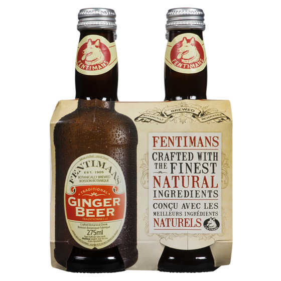 Fentimans Botanically Brewed Traditional Ginger Beer, case 4x275.0 ml, $0.95/100ml