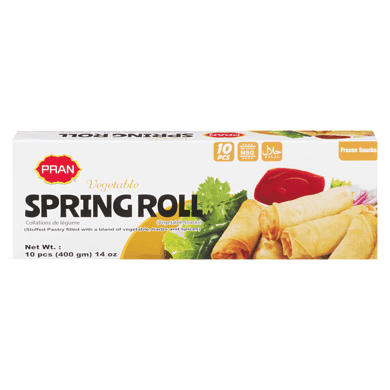 PRAN Collations de Légume 10 Pcs 400 g 400 g, 0,75 $/100g