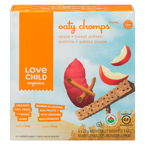 Love Child Organics Organic Apple + Sweet Potato Snacks 138 g, $2.89/100g