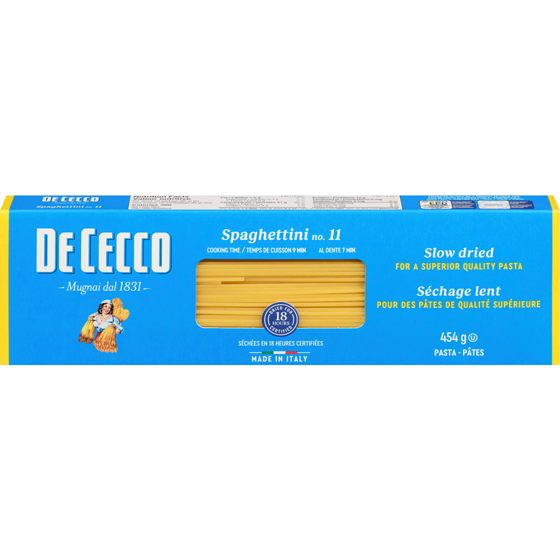 De Cecco Spaghettini 450 g, $0.66/100g