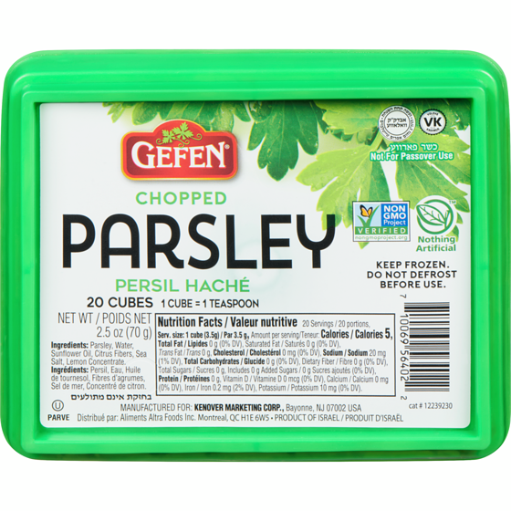 Gefen Persil haché 71 g, 8,86 $/100g