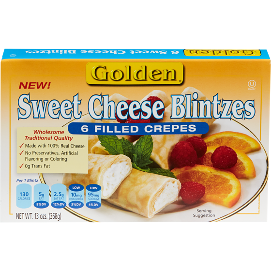 Golden Kosher Sweet Cheese Blintzes 300 g, $3.66/100g