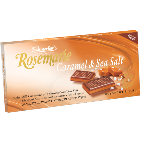 Schmerlings Rosemarie Caramel & Sea Salt Chocolate 100 g, $9.49/100g