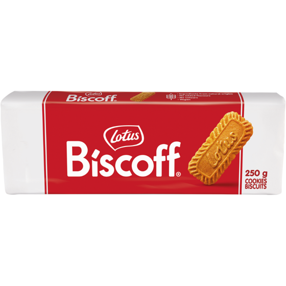 Lotus Biscuits Biscoff 250 g, 1,80 $/100g