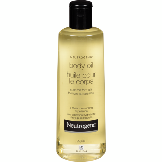 Neutrogena Oil-Free Sesame Body Oil 250 ml, $5.00/100ml