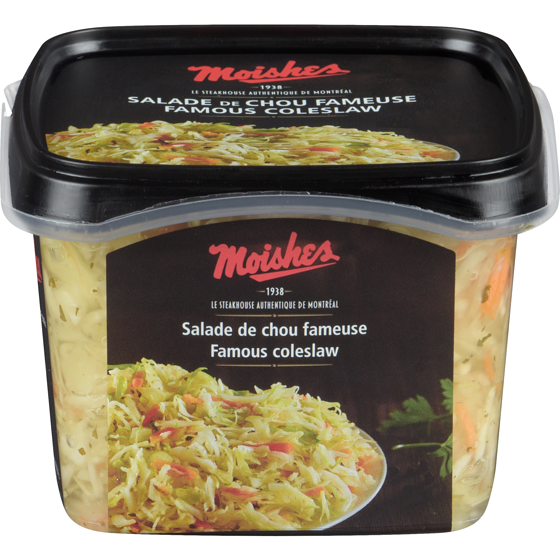 Moishes Famous coleslaw 454 g, $1.10/100g