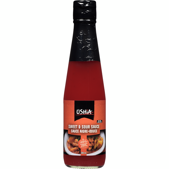 Ushia Sweet & Sour Sauce 300 ml, $1.33/100ml