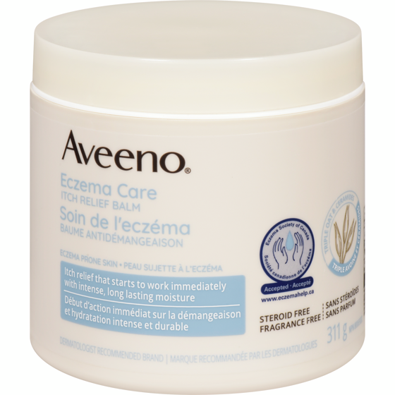 Aveeno Baume anti-démangeaison Soin de l'eczéma 311 g, 9,64 $/100g