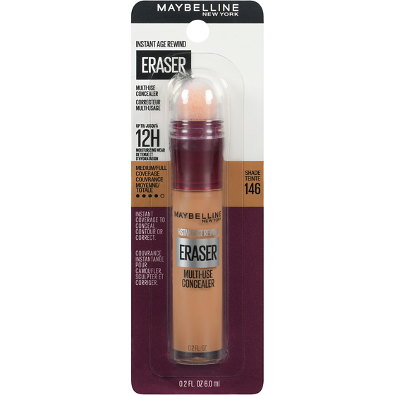 Maybelline Instant Age Rewind Eraser Concealer, Multi-use 6 ml, $266.50/100ml