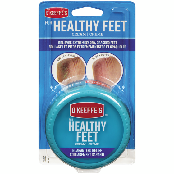 O’Keeffe’s Crème pour les Pieds de Healthy Feet 91 g, 14,27 $/100g