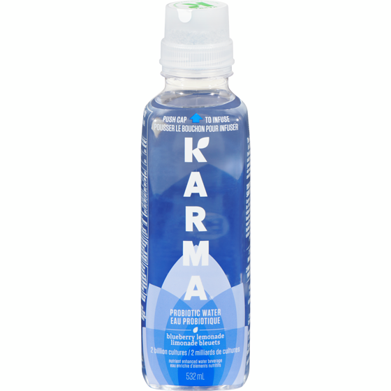Karma Wellness Water Probiotics Blueberry Lemonade 532 ml, $0.71/100ml