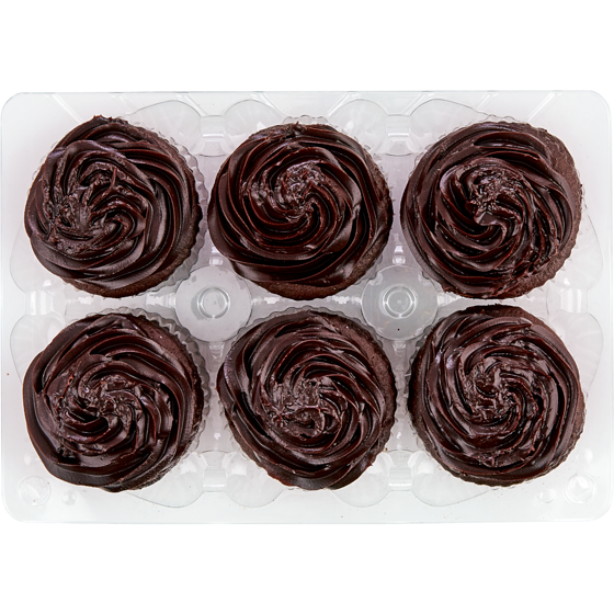 null Double Fudge Chocolate Cupcakes 255 g, $2.55/100g