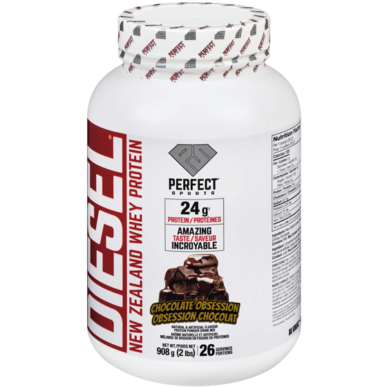 Perfect Sports Diesel New Zealand Whey Protein + Chocolate Obsession Flavour 908 g, $5.29/100g