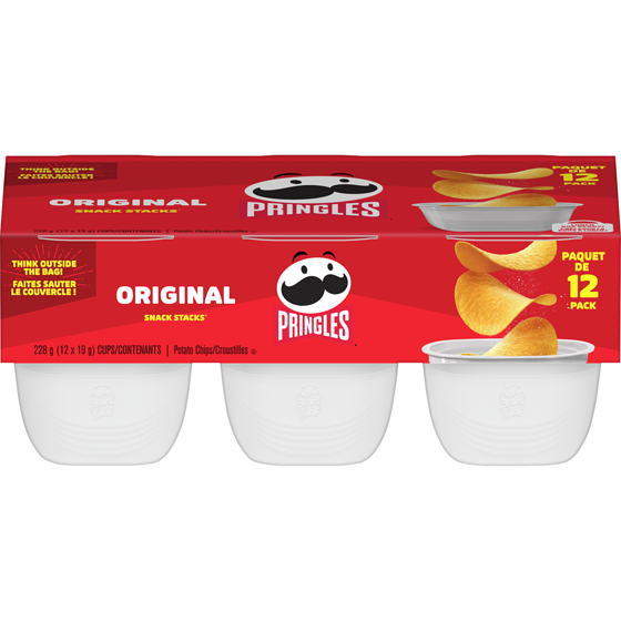 Pringles Mini goûters Saveur d'Original 228 g, 3,29 $/100g