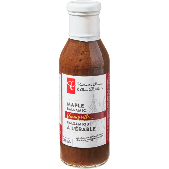 President's Choice Maple Balsamic Vinaigrette 350 ml, $1.43/100ml