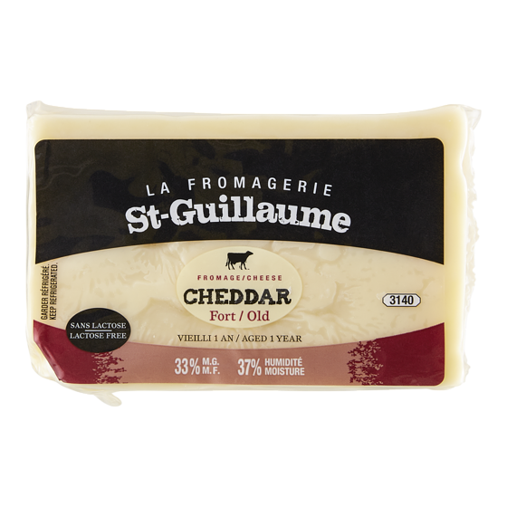 St Guillaume Cheddar, 1 an 640 g, 3,13 $/100g
