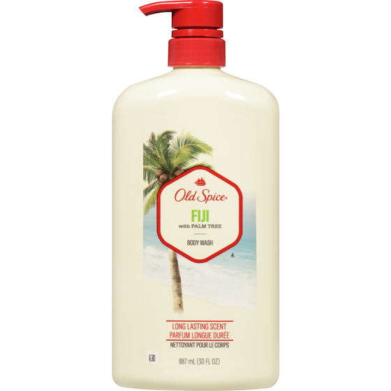 Old Spice Body Wash for Men Fiji with Palm Tree Scent Inspired by Nature 887 ml, $1.52/100ml