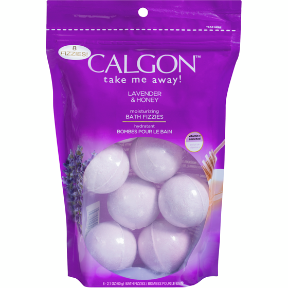 Calgon Moisturizing Bath Soak Fizzies Bombs, Lavender & Honey 60 g, $16.65/100g