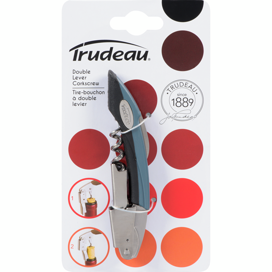 Trudeau Double Lever Corkscrew 1 ea, $6.99/1ea