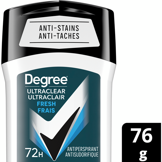 Degree Ultraclear Black + White Antiperspirant Fresh 72h 107 g, $7.62/100g