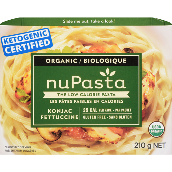 nuPasta Pâtes alimentaires fettucine biologiques 210 g, 2,04 $/100g